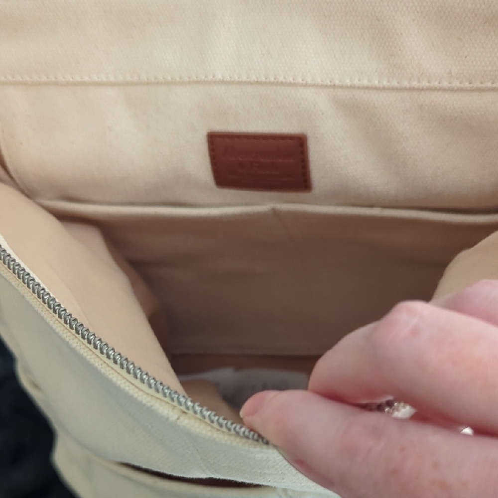 Abercrombie & Fitch Stylish Canvas Backpack - Picture 5 of 6